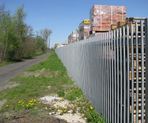 Ogrodzenie palisadowe - Termiko Sp. z o.o. - Mielec