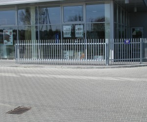 Ogrodzenie palisadowe - Termiko Sp. z o.o. - Mielec